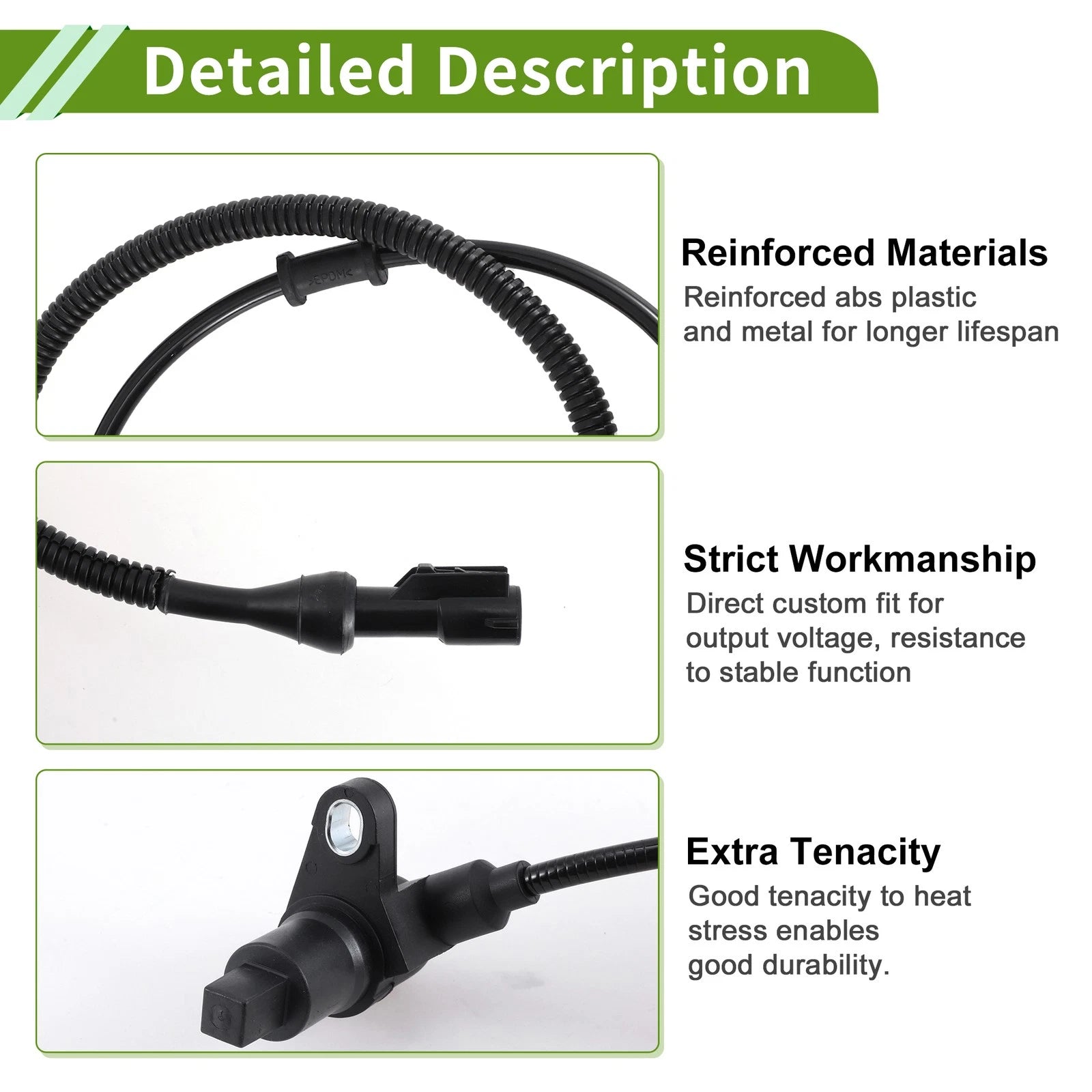 ABS Wheel Speed Sensor Replacement Front for Ford Windstar (2004–2007)