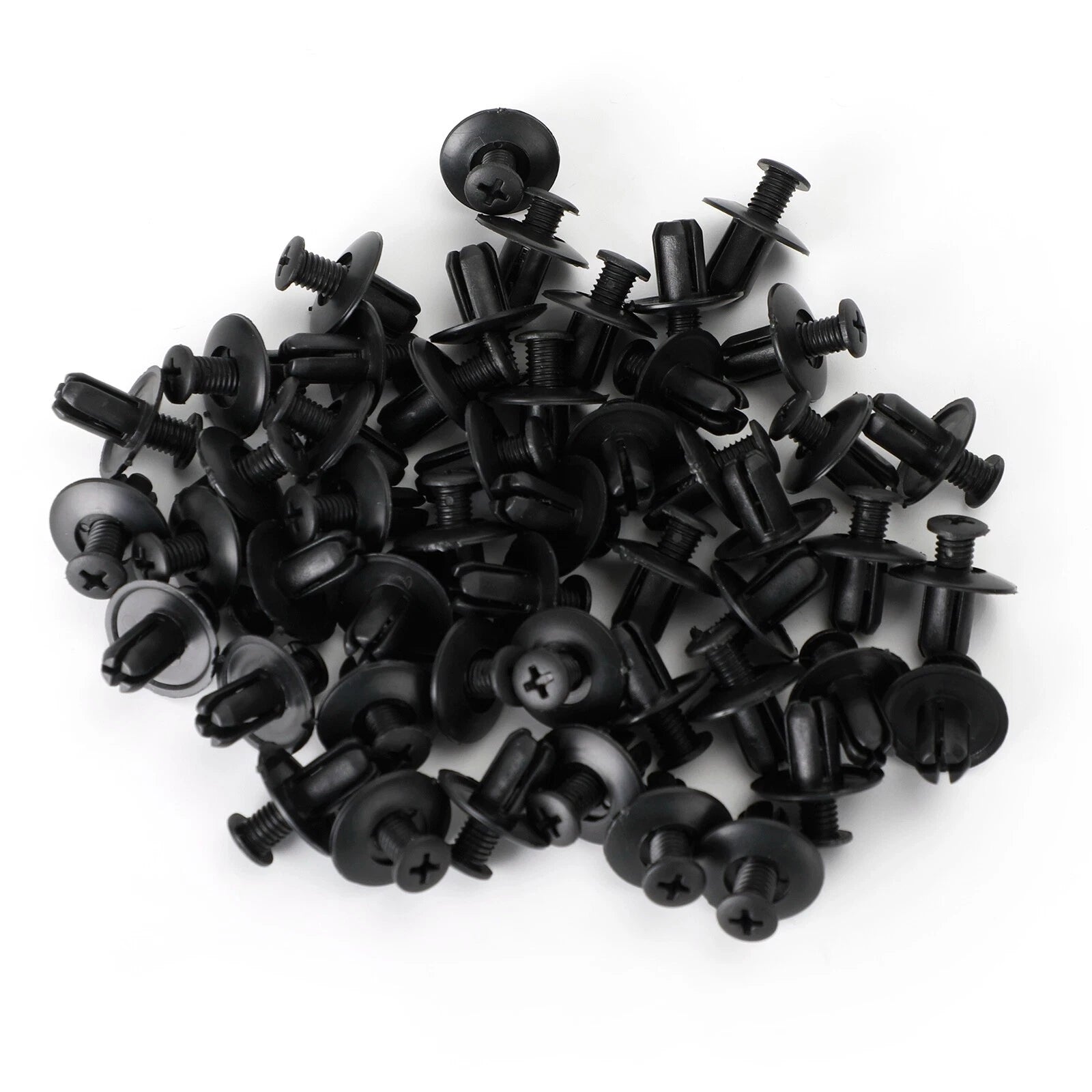 50x 8mm Fairing Clip Screw Rivets for Suzuki GSX