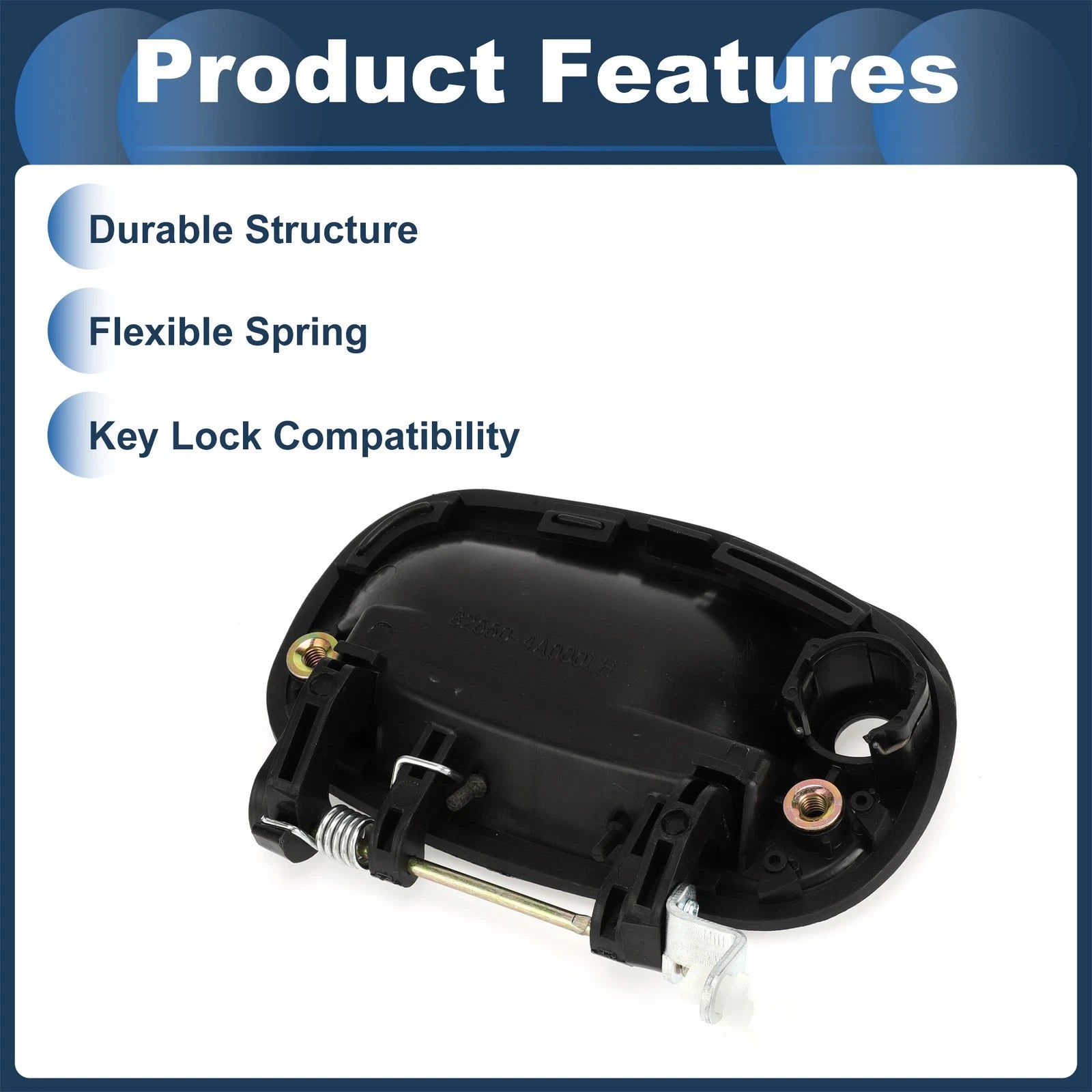 Exterior Door Handle Front Left Replacement for Hyundai H1 Starex (1998–2007)