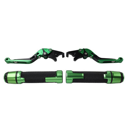 Set of 2 Extendable Brake Clutch Levers for Kawasaki ZX6R (2000–2023)