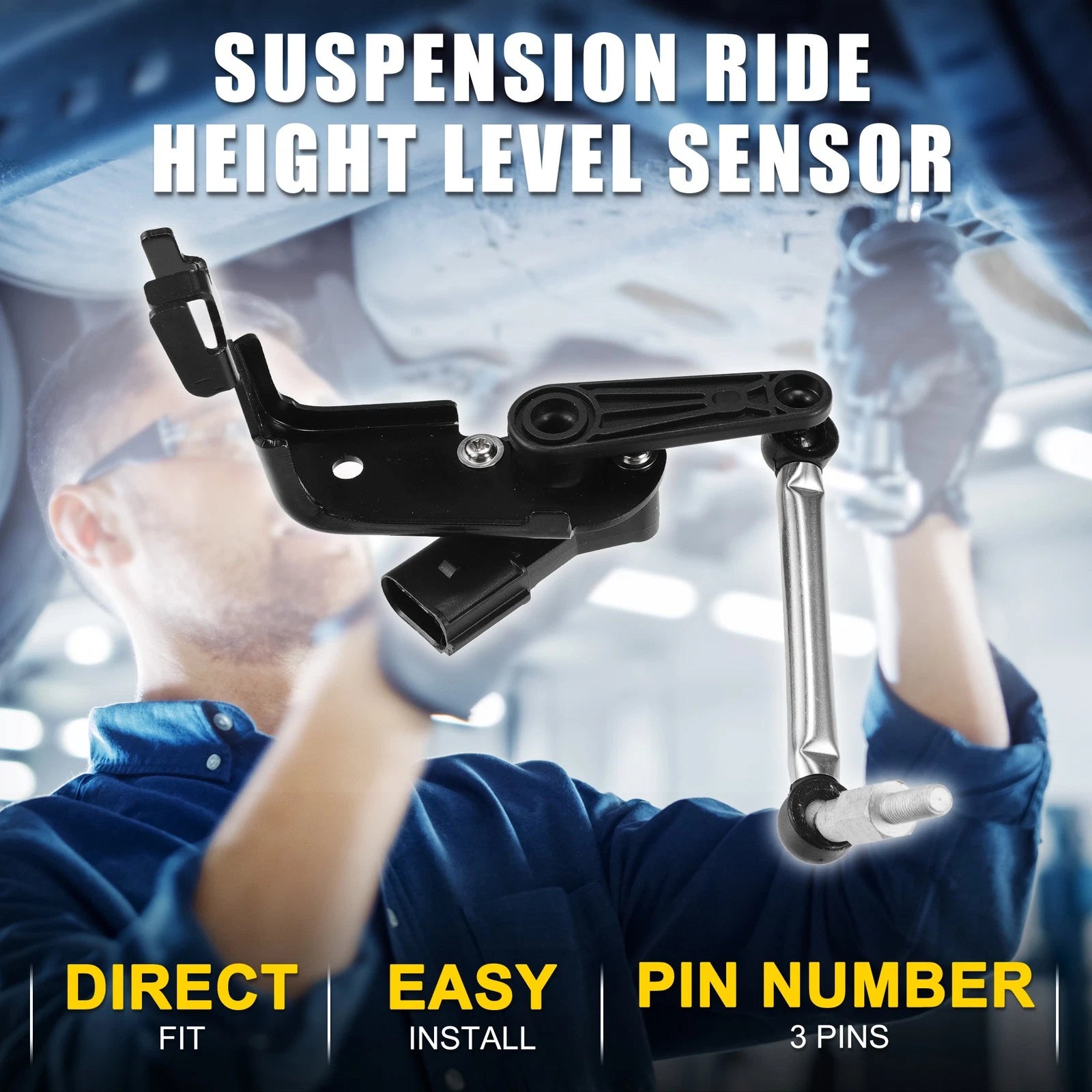 Ride Height Level Sensor for Audi E-tron Quattro Front (2019–2024)