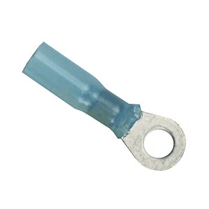 100-Pack Heat Shrink Ring Terminal 16-14 Gauge for Ancor 311699