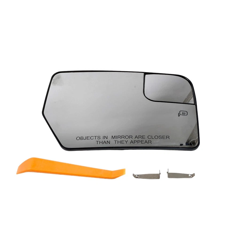Right Passenger Side Mirror Glass w/ Spotter Heated for Ford Expedition (2012–2017)