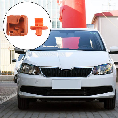 Set of 4 Bonnet Clip Holders for Skoda Fabia, Octavia