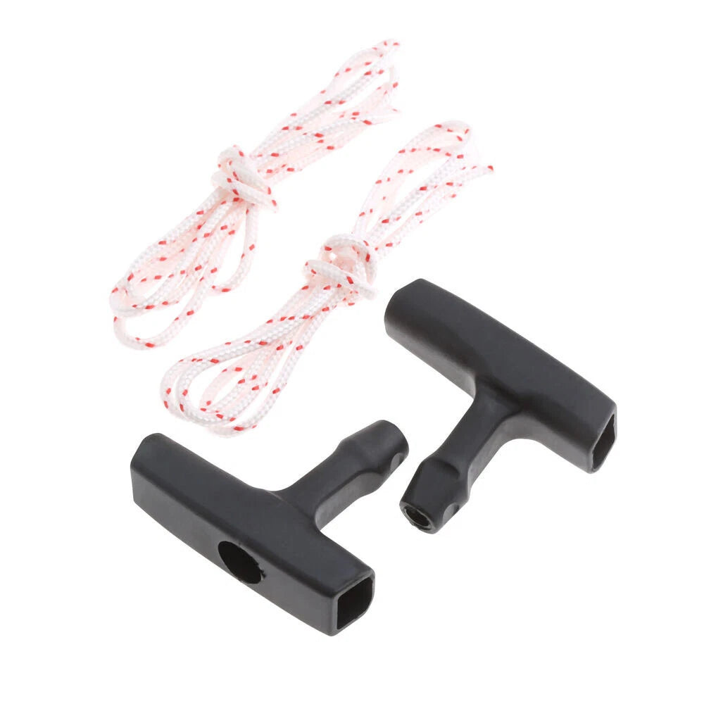 Set of 2 Starter Handle Grip Pull Rope for STIHL 017 MS170 018 MS180 MS210