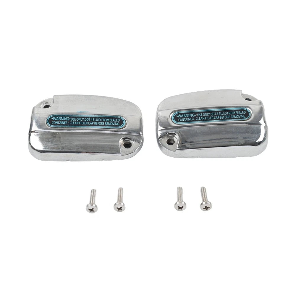 Chrome Front Brake Master Cylinder Cover for Harley Touring Electra Glide (2008–2023)