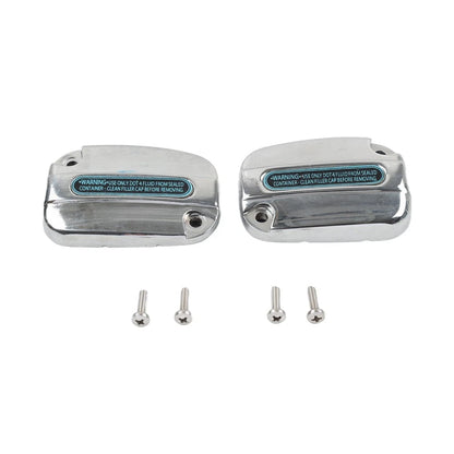 Chrome Front Brake Master Cylinder Cover for Harley Touring Electra Glide (2008–2023)
