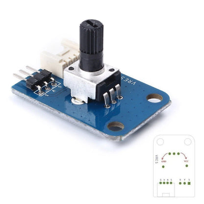 10K Ohm Rotary Potentiometer Module for 3p/4p Interface (Fit)