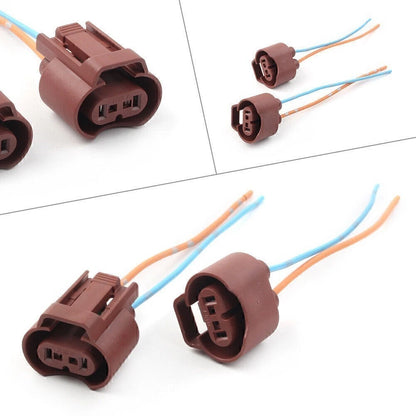 Wire Pigtail Male 9006 HB4 Fog Light Replacement Socket Connector for