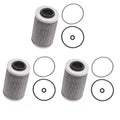 3Pack Oil Filter W/O-Rings for Sea-Doo GTI RXT RXP GTX (130hp 300hp) 420956741