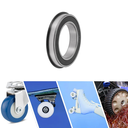 Deep Groove Ball Bearings 6013NR2RS for Scooter Skateboard Wheel (65x100x18mm)