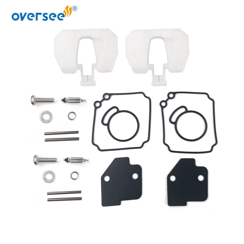 Carburetor Repair Kit 6L2-W0093-00-00 for Yamaha 2-Stroke 20-25HP (1990–2000)