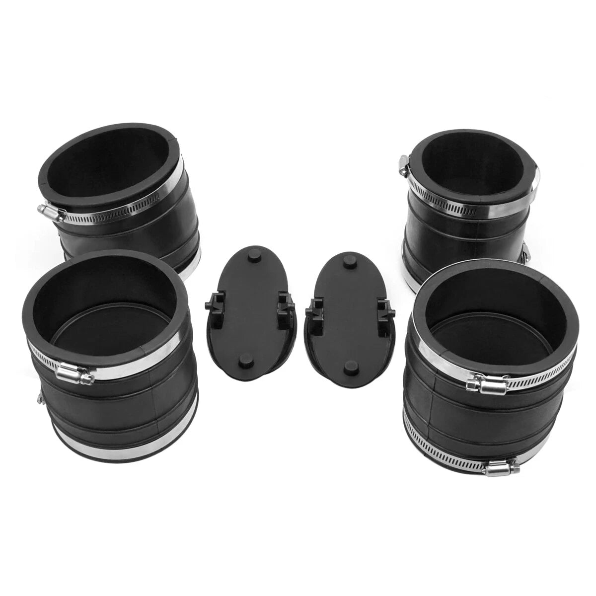 Y Pipe Exhaust Bellows Hose Kit 32-14358T 32-44348T for Mercruiser V6 V8