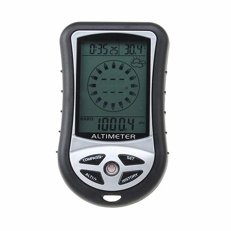 Digital Altimeter Compass Clock Barometer Thermometer for Automotive Use