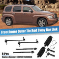 Inner Outer Tie Rod Sway Bar Link Kit for Chevrolet Cobalt (2005–2010)
