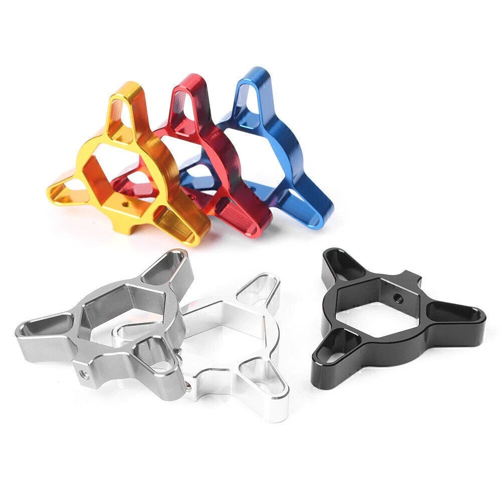 2X 19mm CNC Aluminum Hexagon Anodized Preload Adjuster Universal
