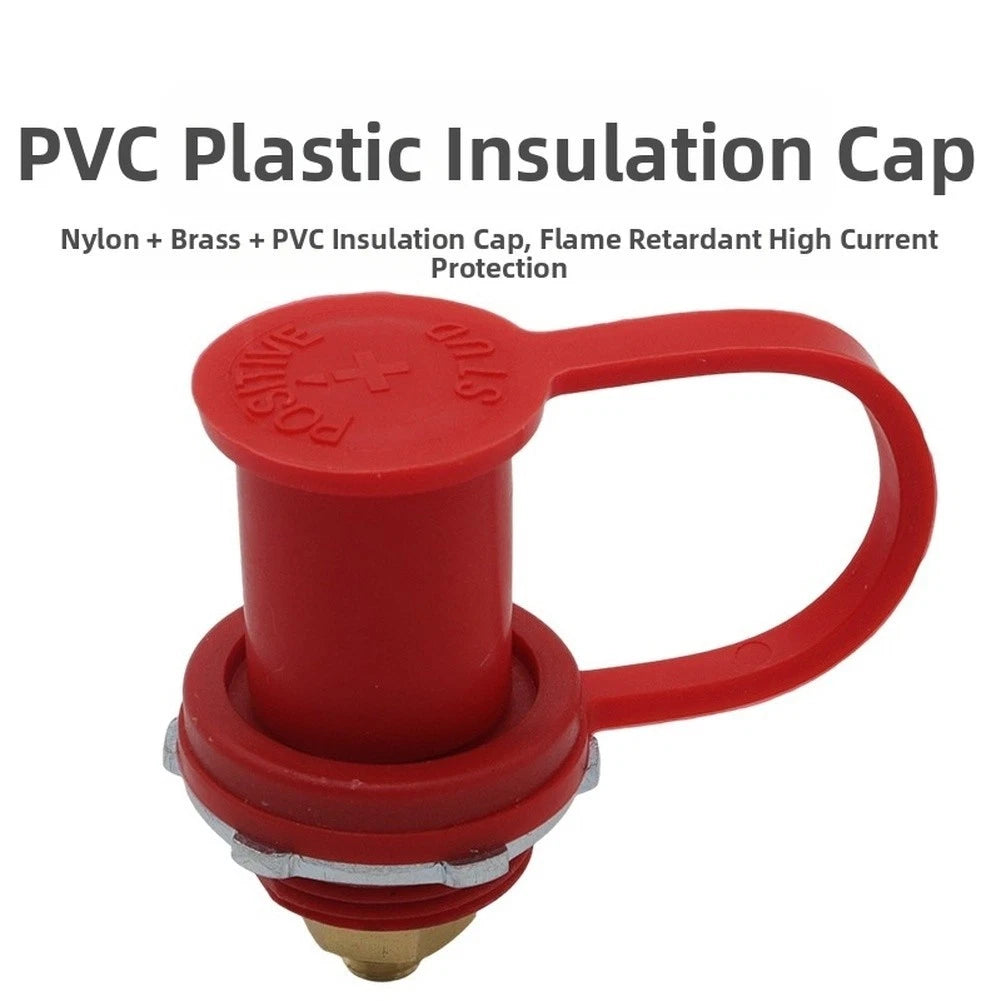 PVC Covered Battery Terminal for Car RV Boat Charging 250A (Universal)