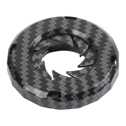 Carbon Fiber Engine Start Stop Button Cover Rotary Switch for Automotive Use