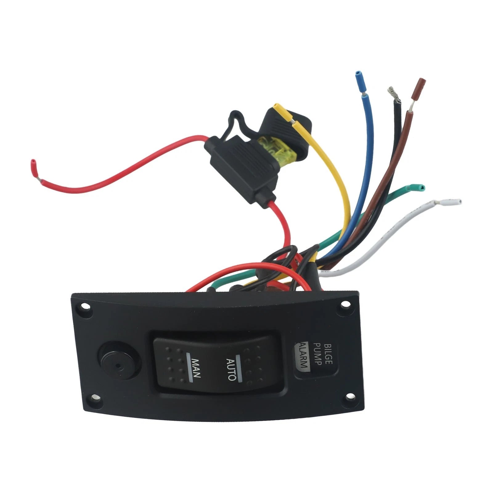 Switch Panel for Bilge (IP66, Waterproof, 20A Fuse)