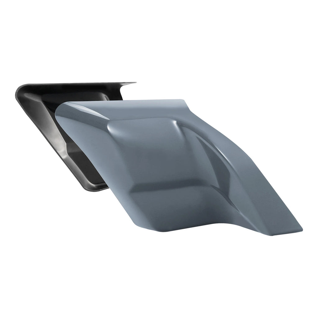 Stretched Side Covers Panel for Harley Road Glide (2014–2023) Gunship Gray