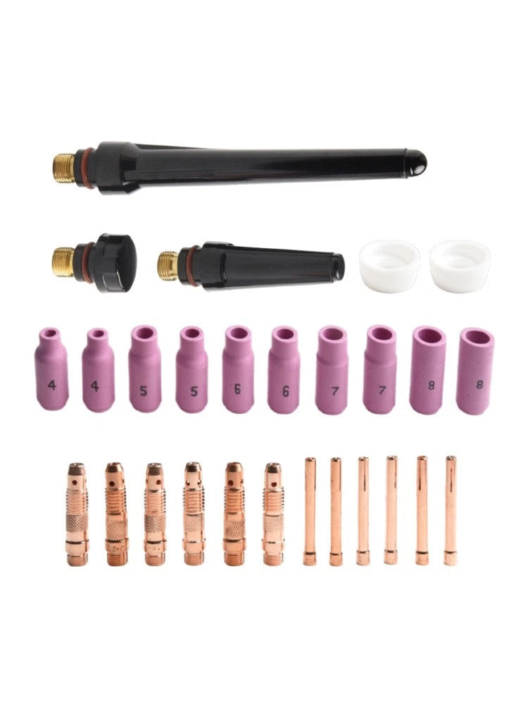 27-Piece TIG Welding Accessory Set for