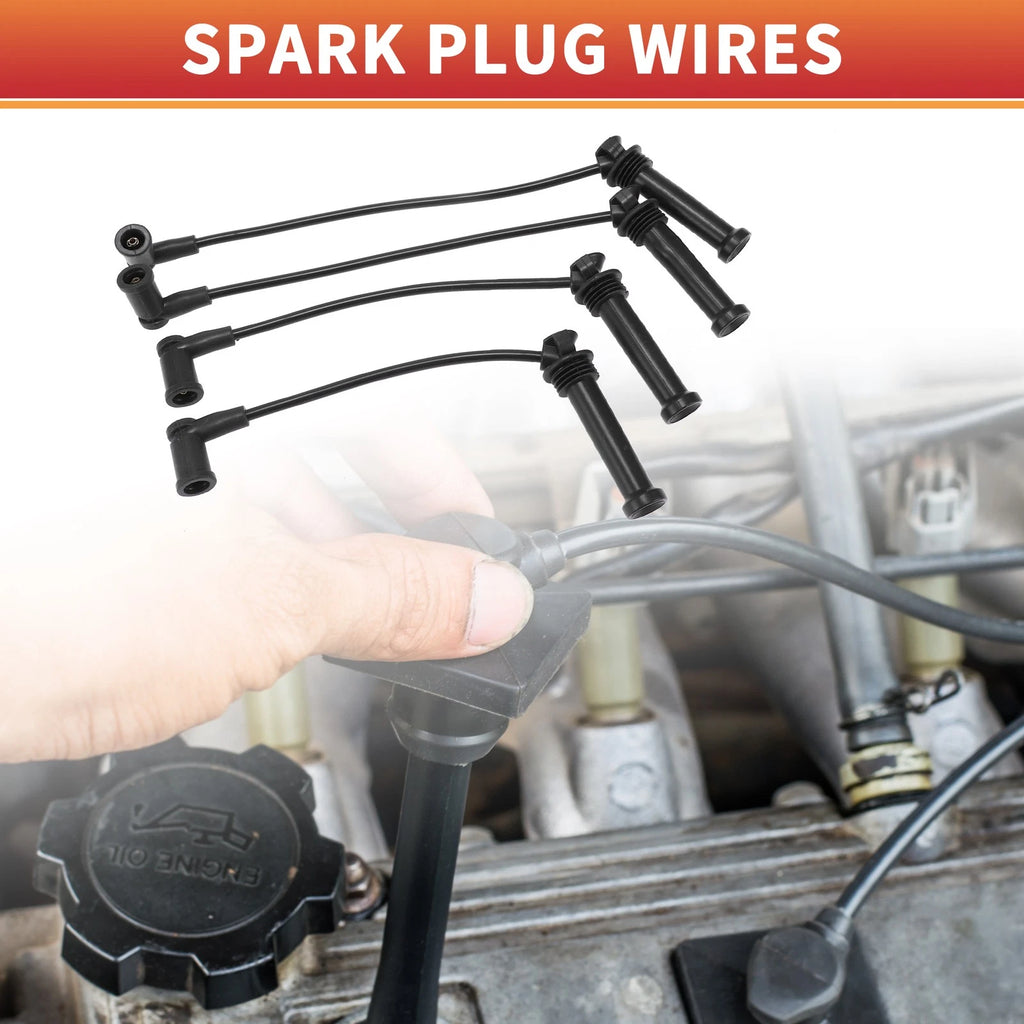 Ignition Coil Spark Plug Wire Kit for Ford Ranger 2.3L (2001–2007)