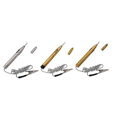Electrical Voltage Tester Pen with Clip for Grounding