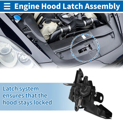 Hood Latch Assembly for Toyota Venza (2009–2016) No. 535100T010