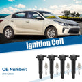 Ignition Coil Pack and Spark Plug Set for Hyundai Accent 1.6 (2010–2017)