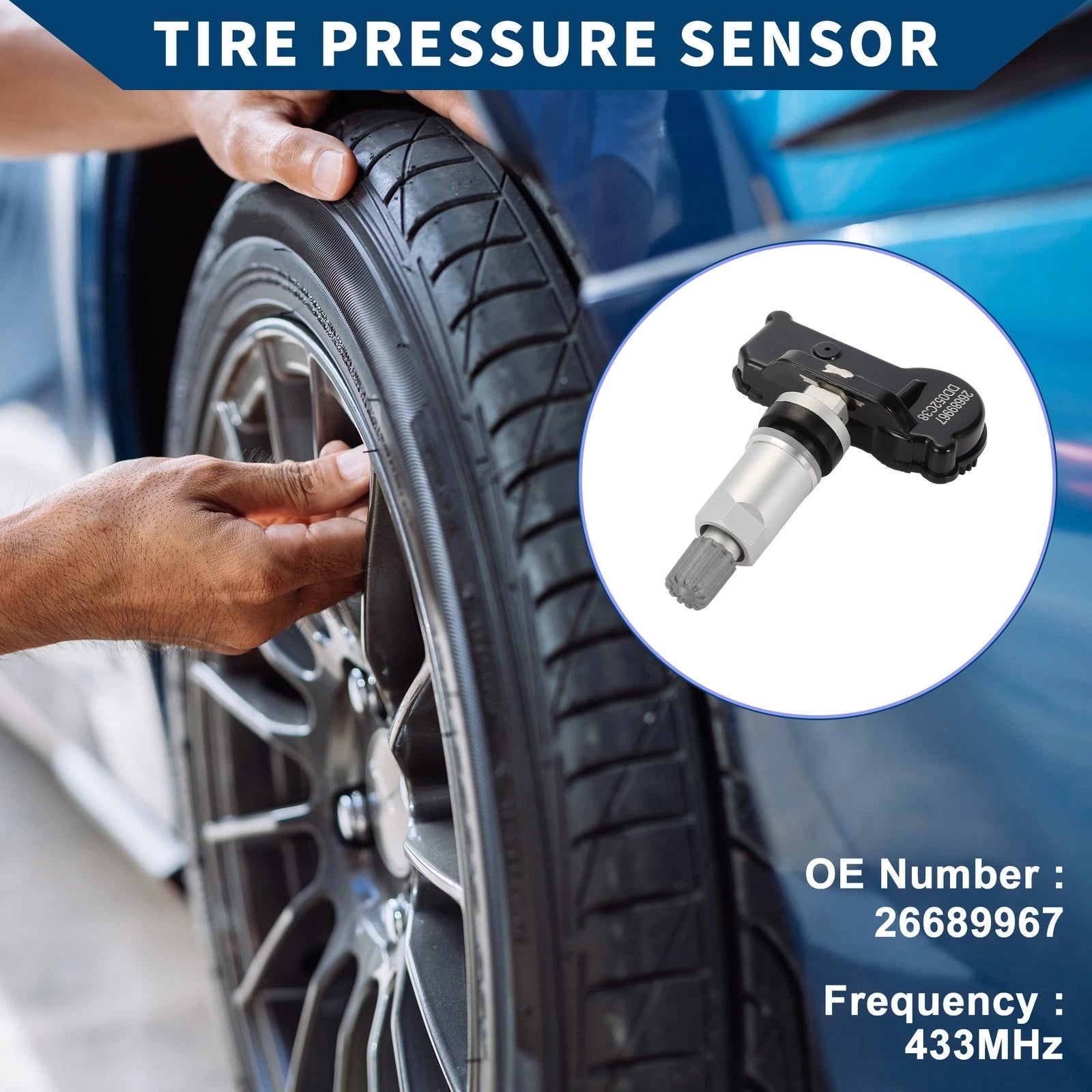Tire Pressure Sensor Replacement for Chevrolet Cavalier (2016–2018)