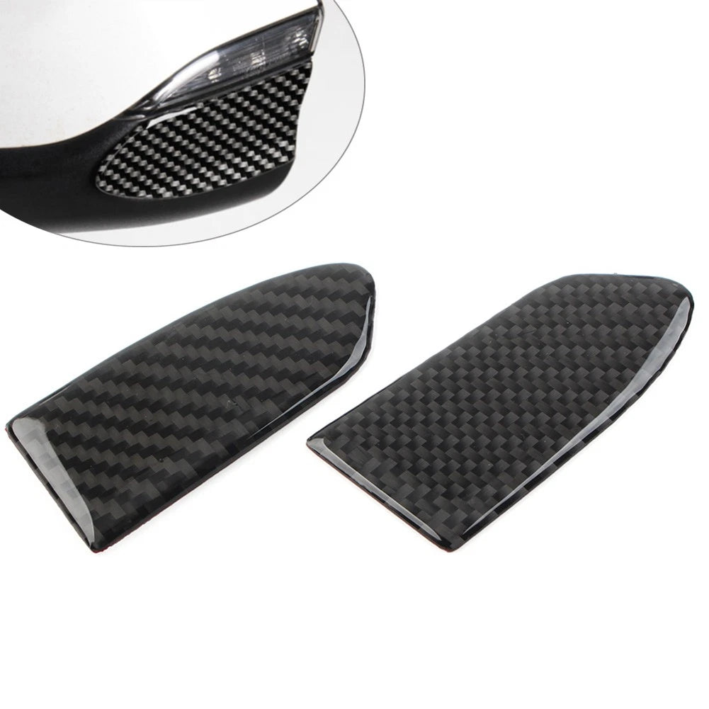 2X Rear View Side Mirror Cover Trim for Chevrolet Equinox (2018–2021)