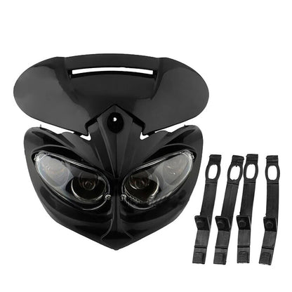 Universal Street Fighter Headlight Fairing Indicators for Motorcycle
