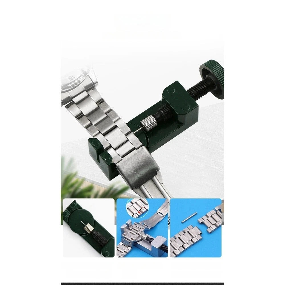 Metal Watch Band Link Remover Tool with 3 Pins for Sizing
