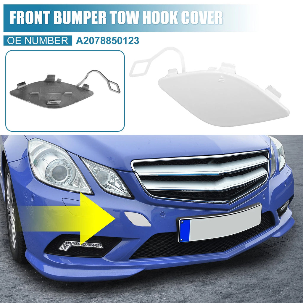 Front Right Tow Hook Cover Replacement for Mercedes-Benz E350 (2010–2013)