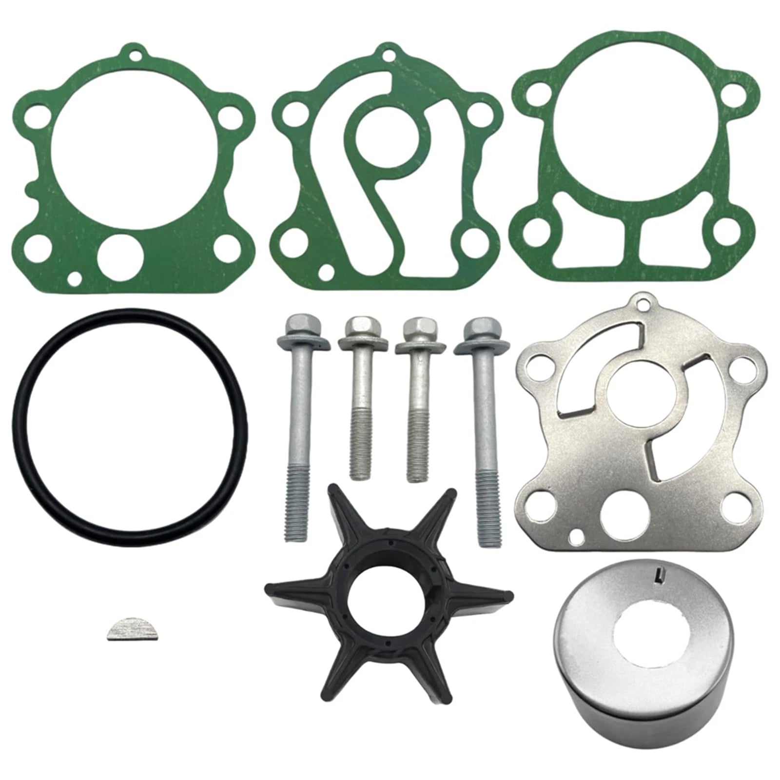 Water Pump Impeller Kit for Yamaha 2-Stroke 70 75 80 85 90 HP (1990–2000) 692-W0078-00
