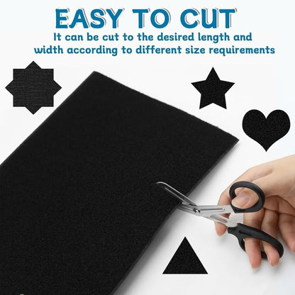 Nylon Material Cuttable to Custom Size with 3 Hooks & 3 Loops