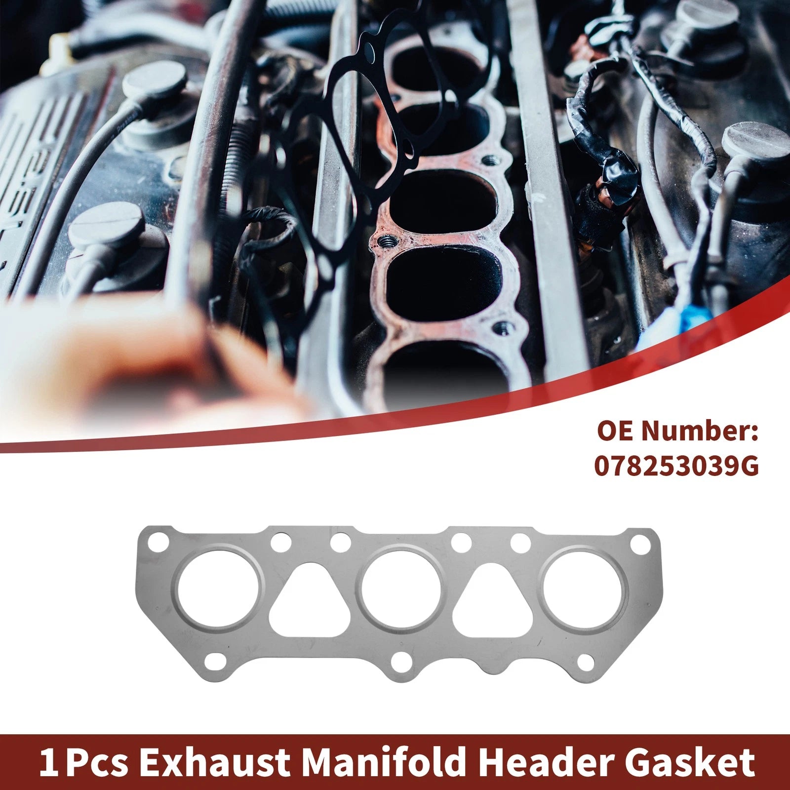 Exhaust Manifold Header Gasket Replacement for Audi S4 B5 (1997–2001)