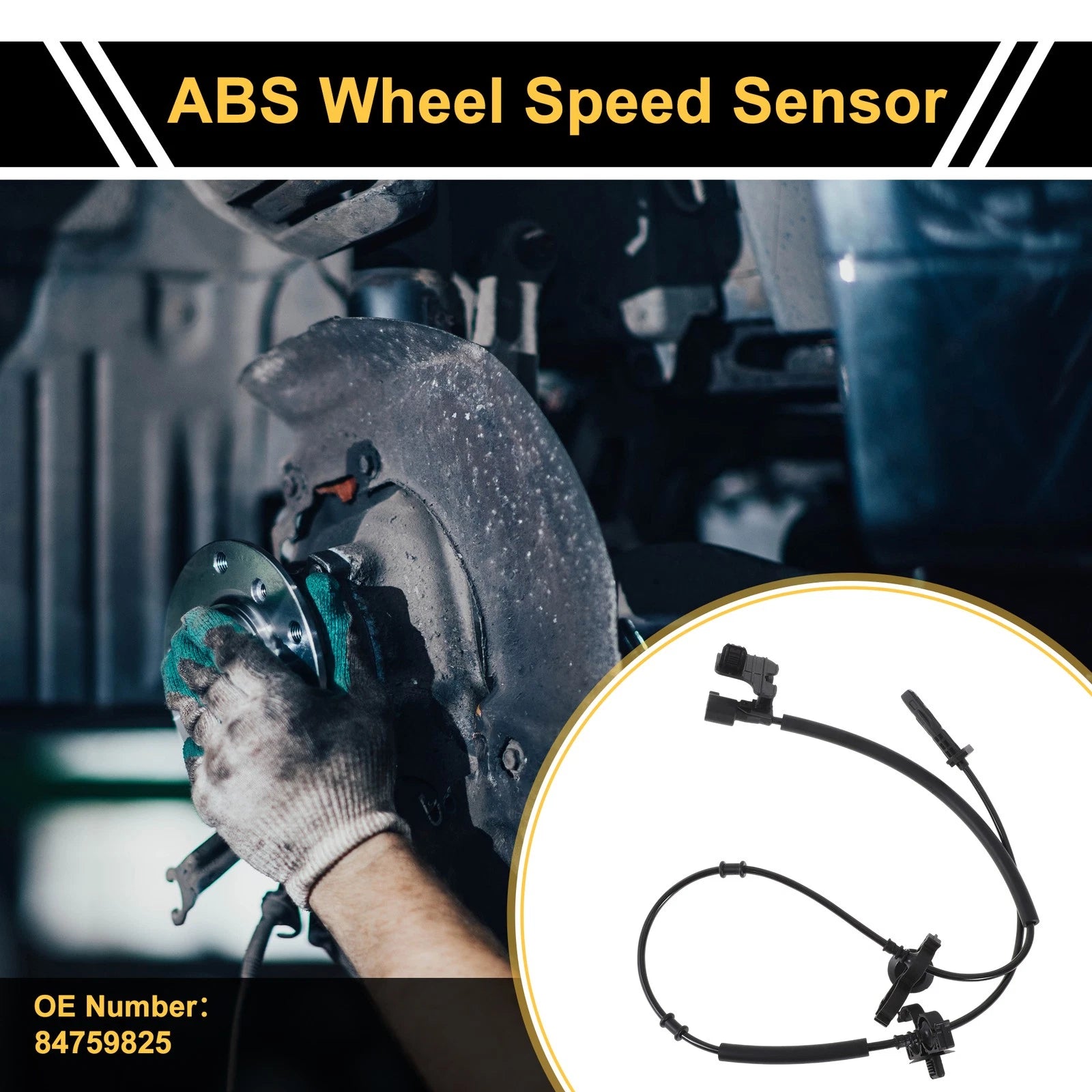 ABS Wheel Speed Sensor No. 84759825 for Cadillac CT4 (2020–2024) Front Left
