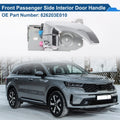Front Driver Side Interior Door Handle for Kia Sorento (2003–2009) No. 826203E010