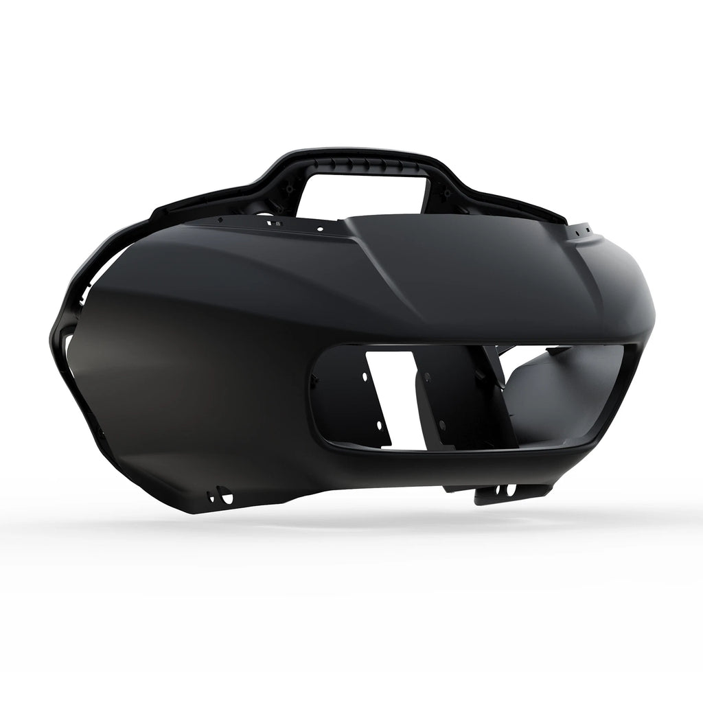 Headlight Inner & Outer Fairings for Harley Road Glide (2015–2024) Black Denim