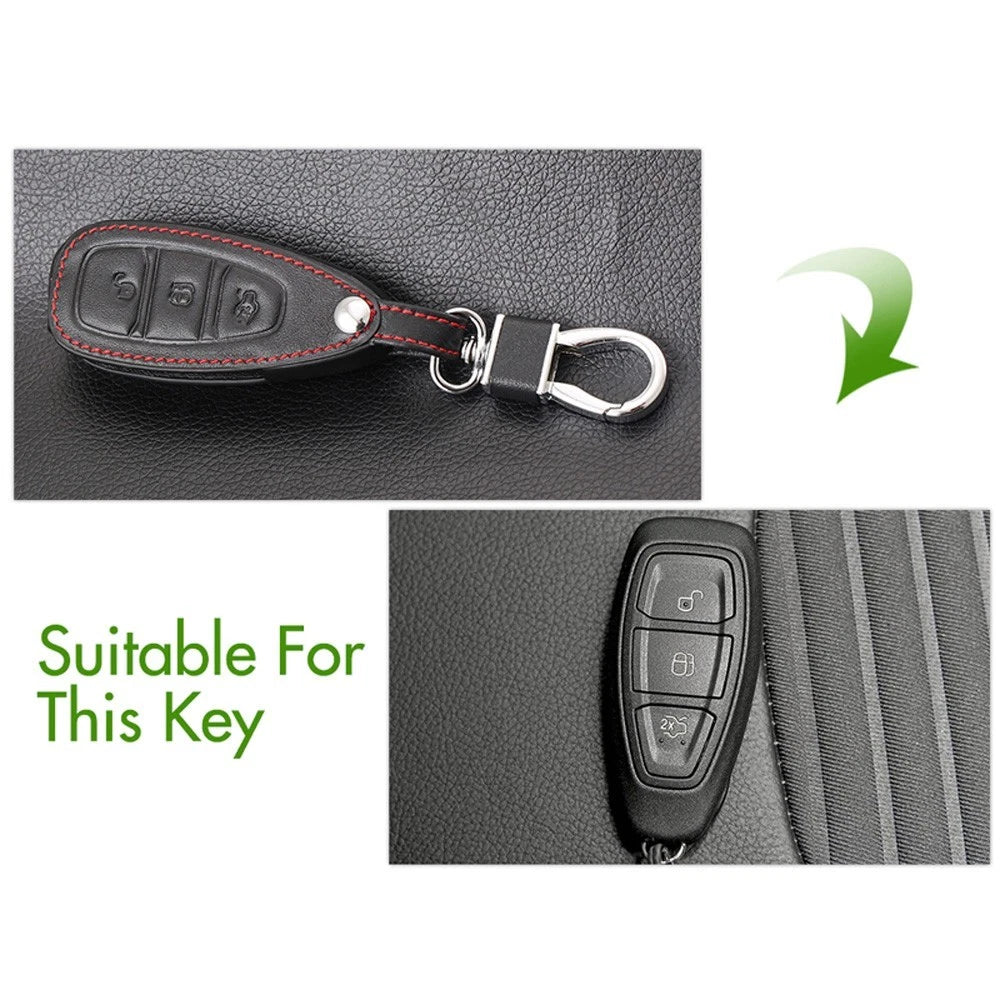 Car Key Case Protector Cover Holder Shell Accessory For Ford Focus MK3 MK4