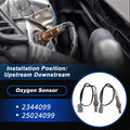2X Upstream & Downstream Oxygen Sensor for Honda Odyssey (1999–2000)