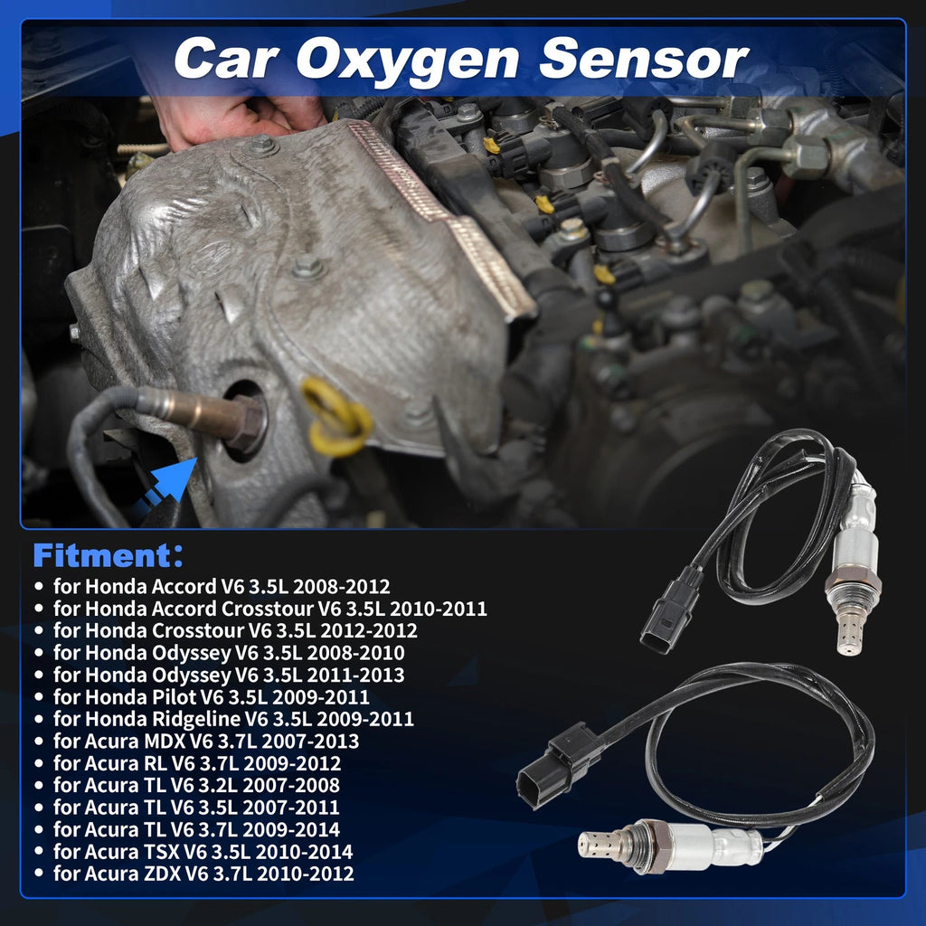 2X Downstream Oxygen Sensor for Honda Odyssey (2008–2010) 25024785