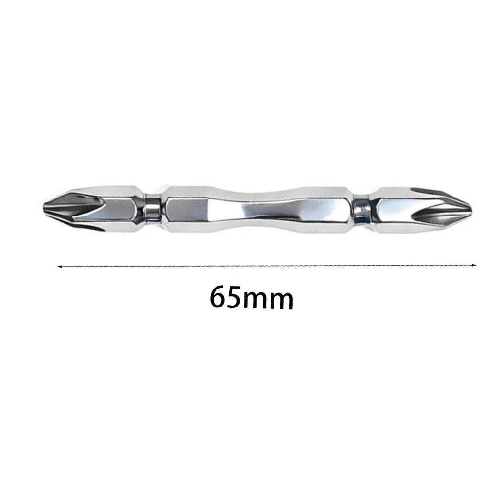 Dual Head PH2 Screwdriver Bit 65mm for Impact Driver Compatibility