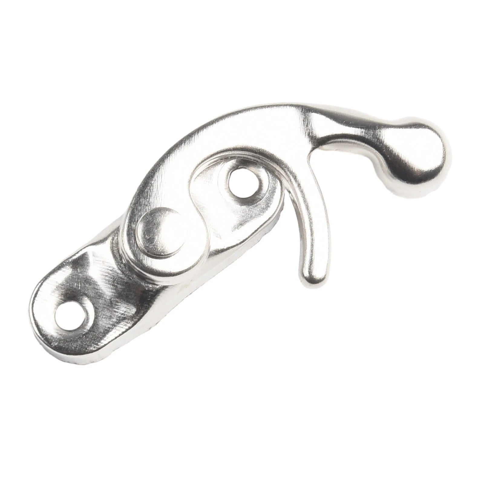 Lock Buckle Replacement for (3mm Hole, Curved, Gold/Bronze/Silver)