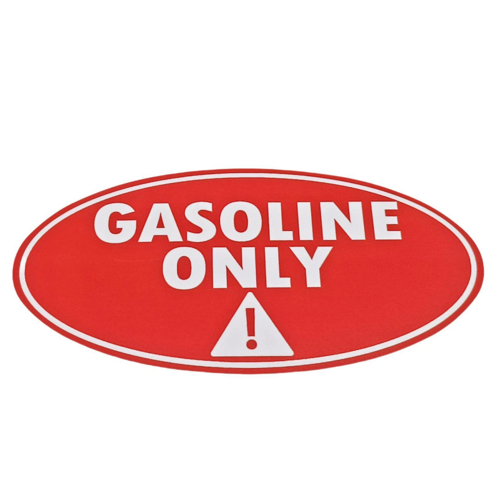 Gas Only Sticker for