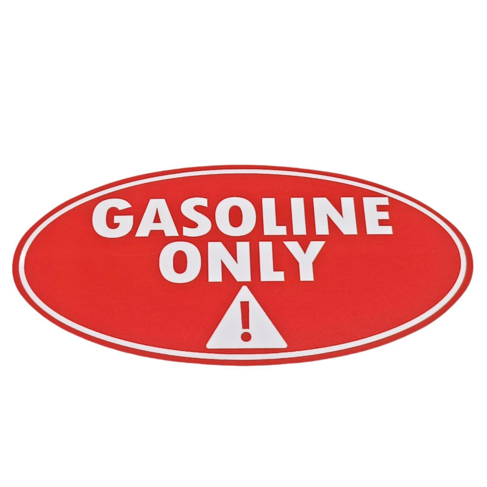 Gas Only Sticker for