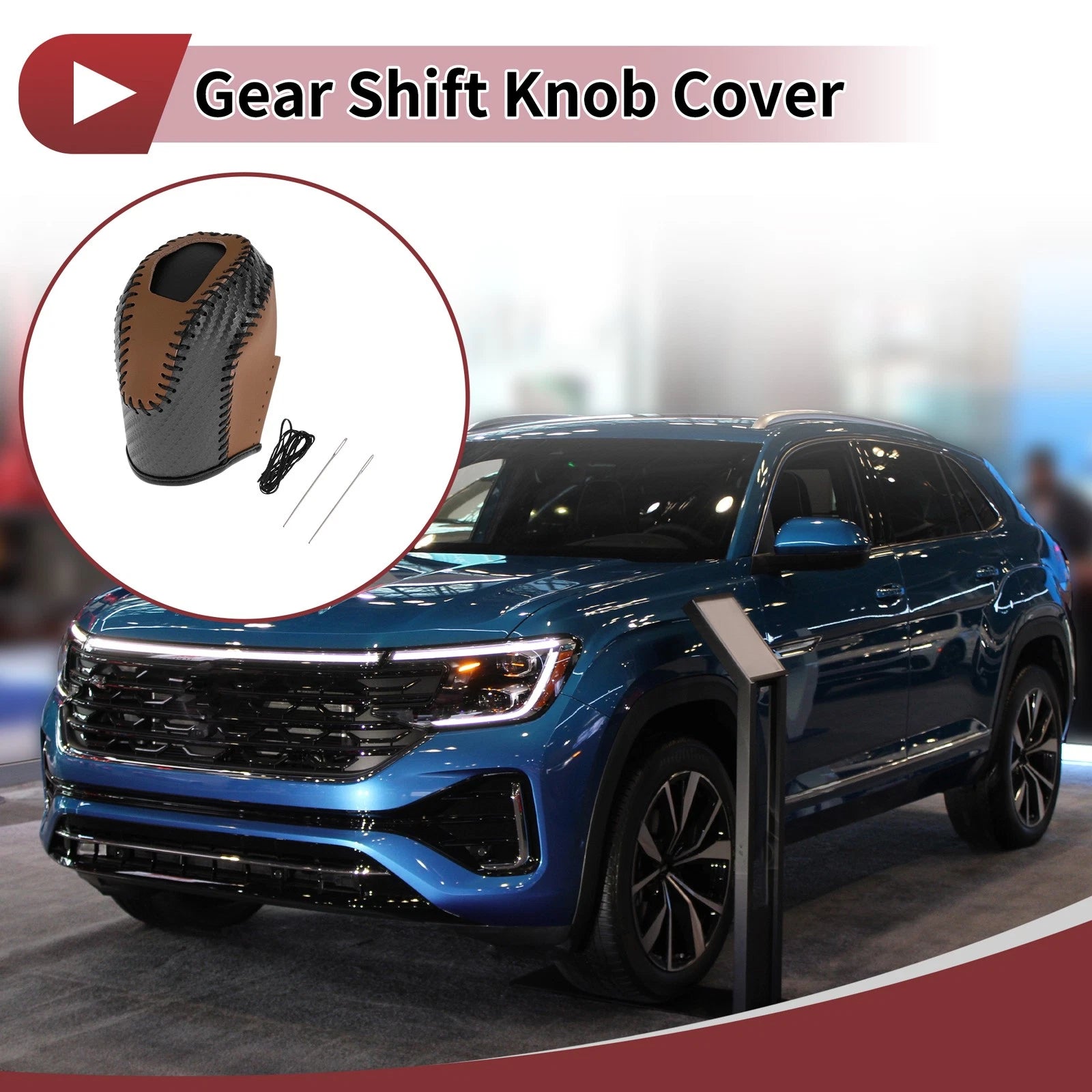 Gear Shift Knob Cover Replacement for Volkswagen Taos (2022–2023)