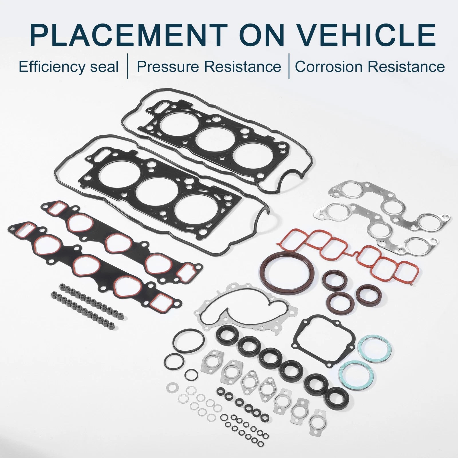 Cylinder Head Gasket Kit Replacement for Toyota 3MZ Engine 1 Set (1999–2009)
