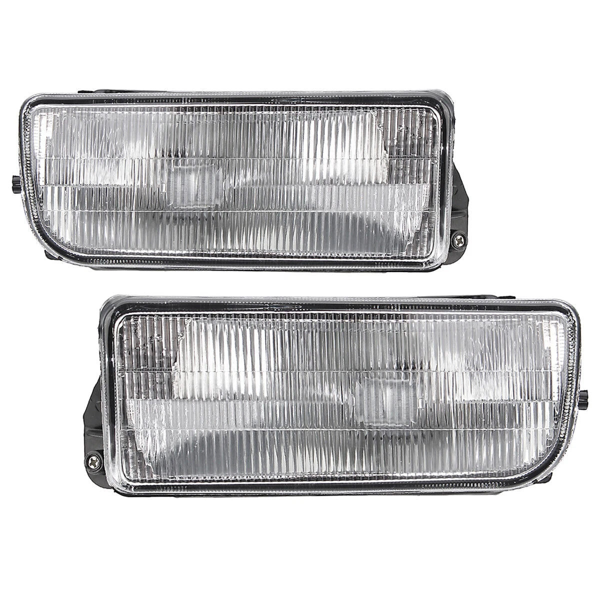 Pair of Fog Light Lamp Housing Lens for BMW E36 3-Series (1992–1998)